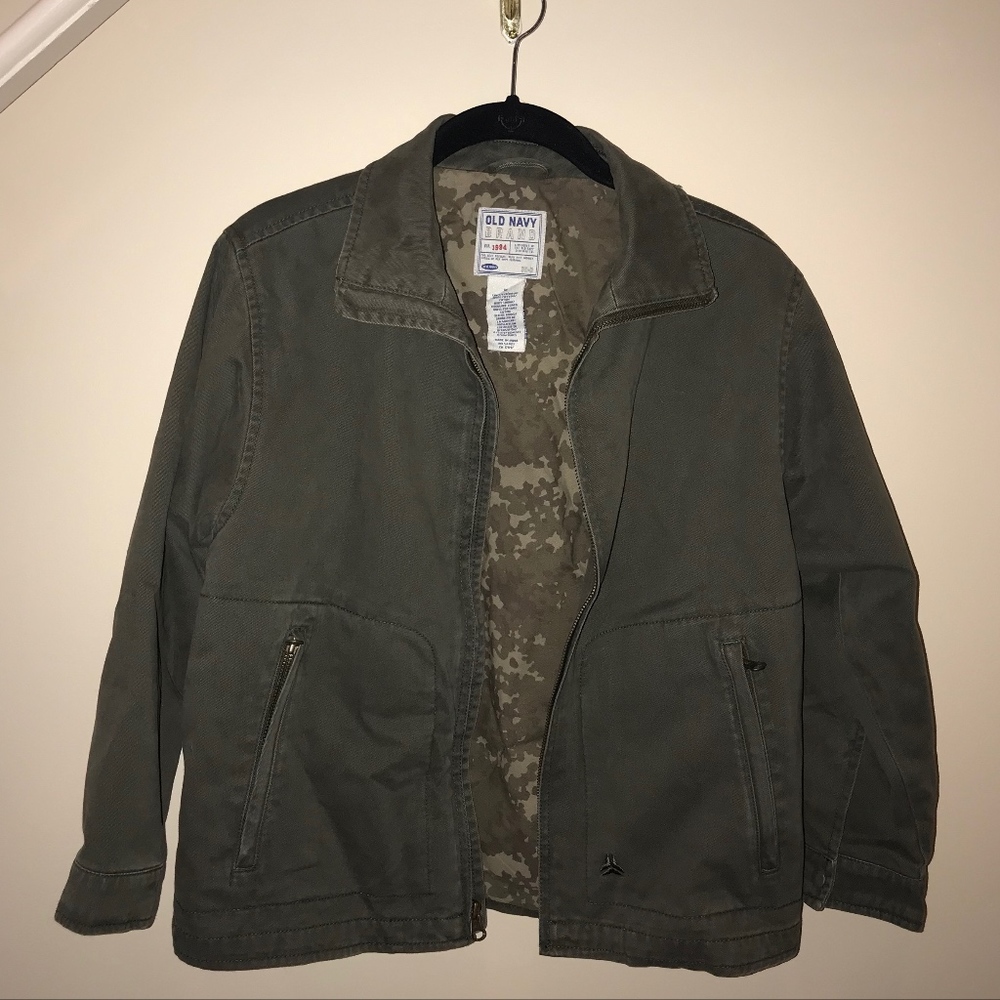 Army Green Fall Jacket